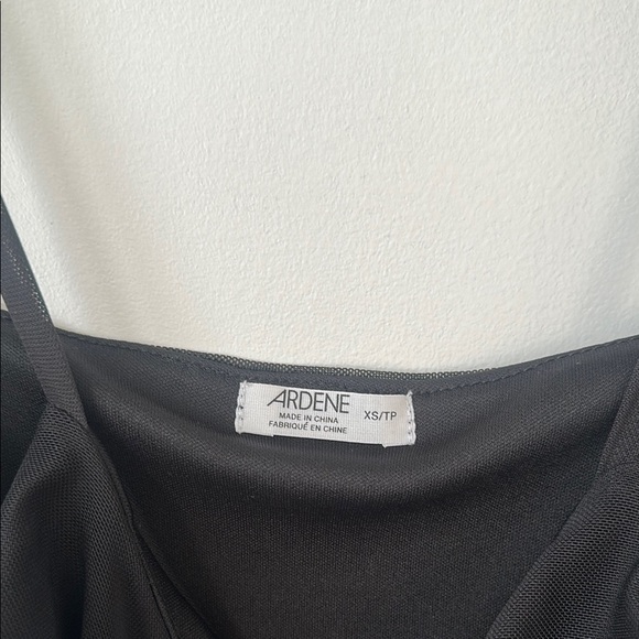 Ardene Black Ruffle Maxi Dress with Slit - Picture 5 of 8